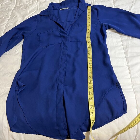 M P H COLLECTION BLOUSE BLUE(SALE) - Picture 5 of 14